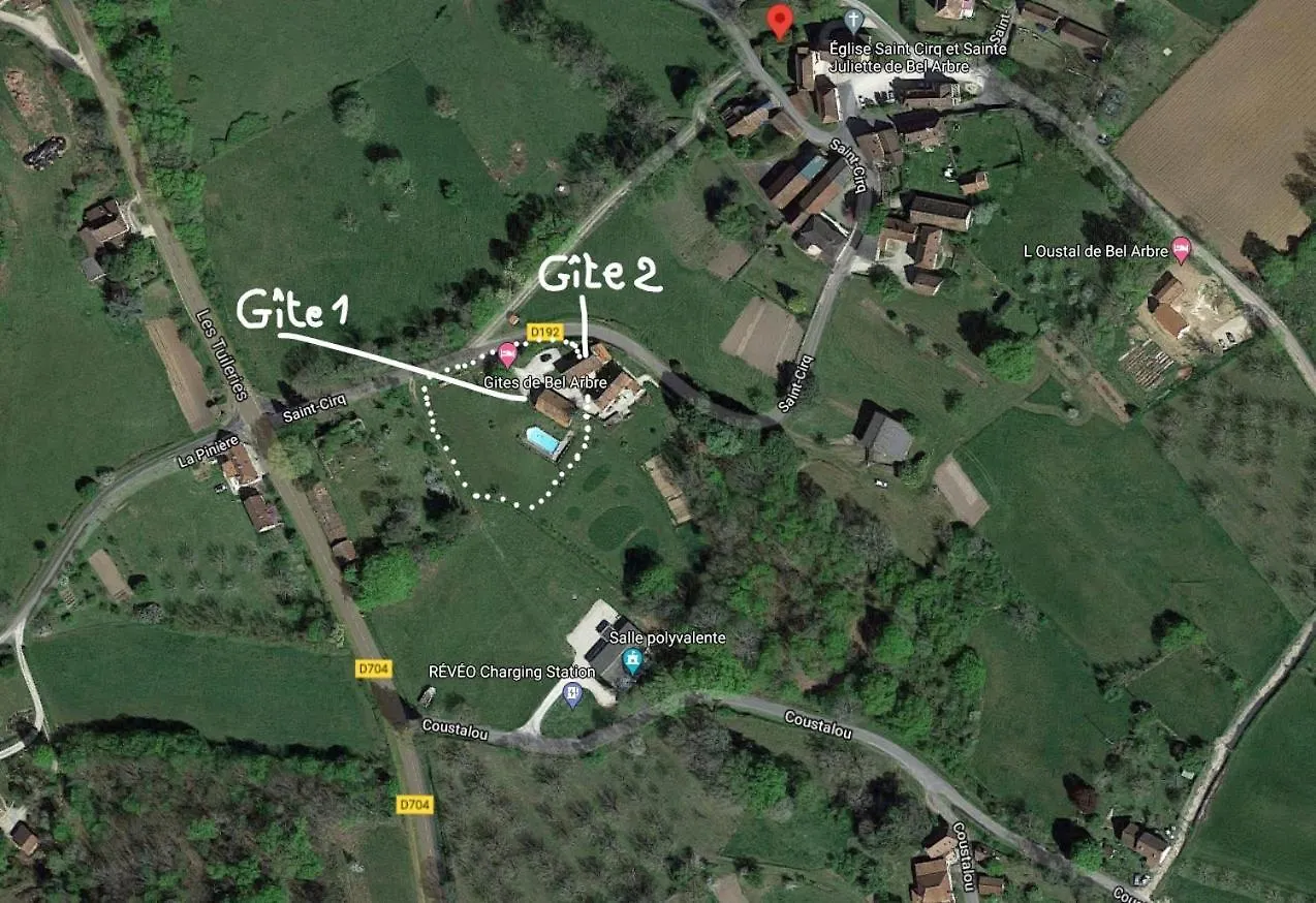 別荘 Gite Du Petit Olivier - 2 A 4 Pers -1 Chb Saint-Cirq-Souillaguet
